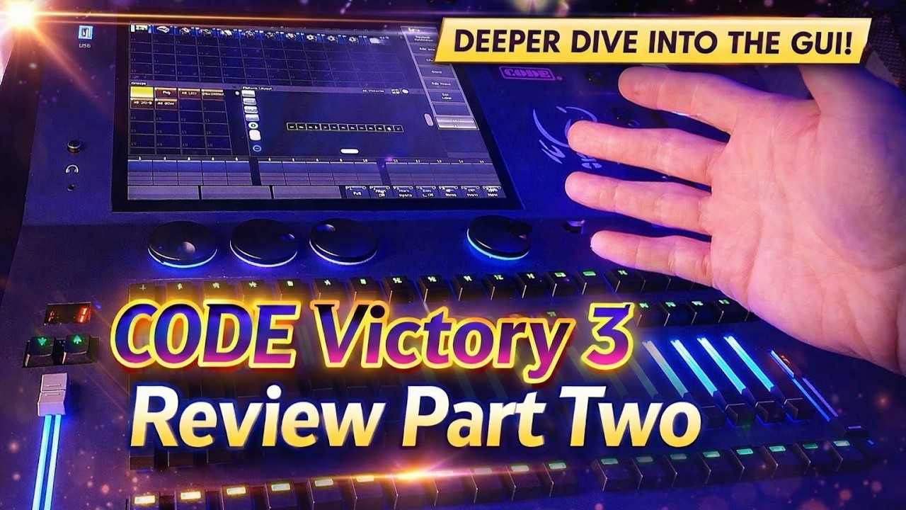 CODE Victory 3 Light Controller Console Review Part Two
