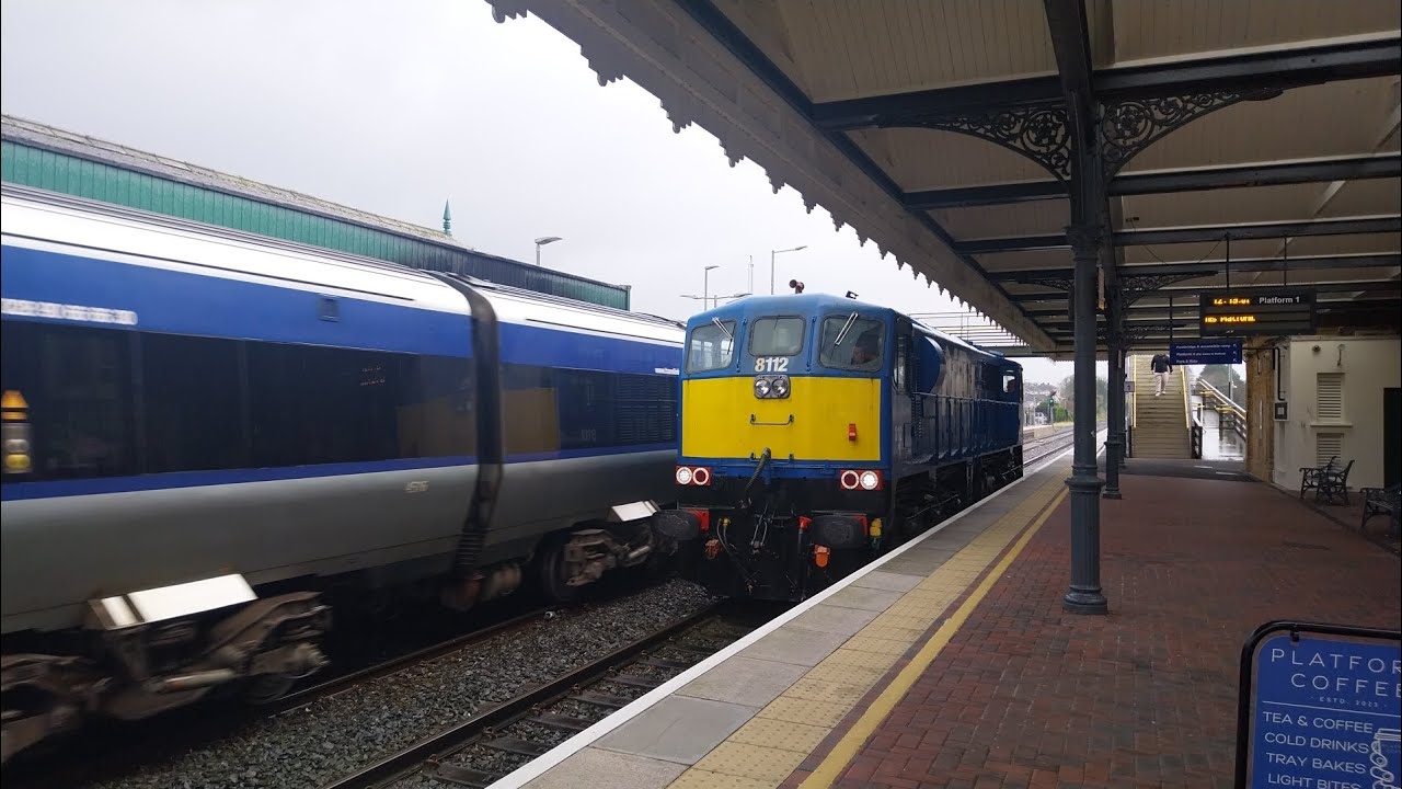 NIR 111 Class GM 8112 departs Antrim.