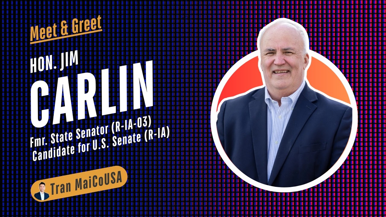 EXCLUSIVE | Jim Carlin for U.S. Senate (R-IA)