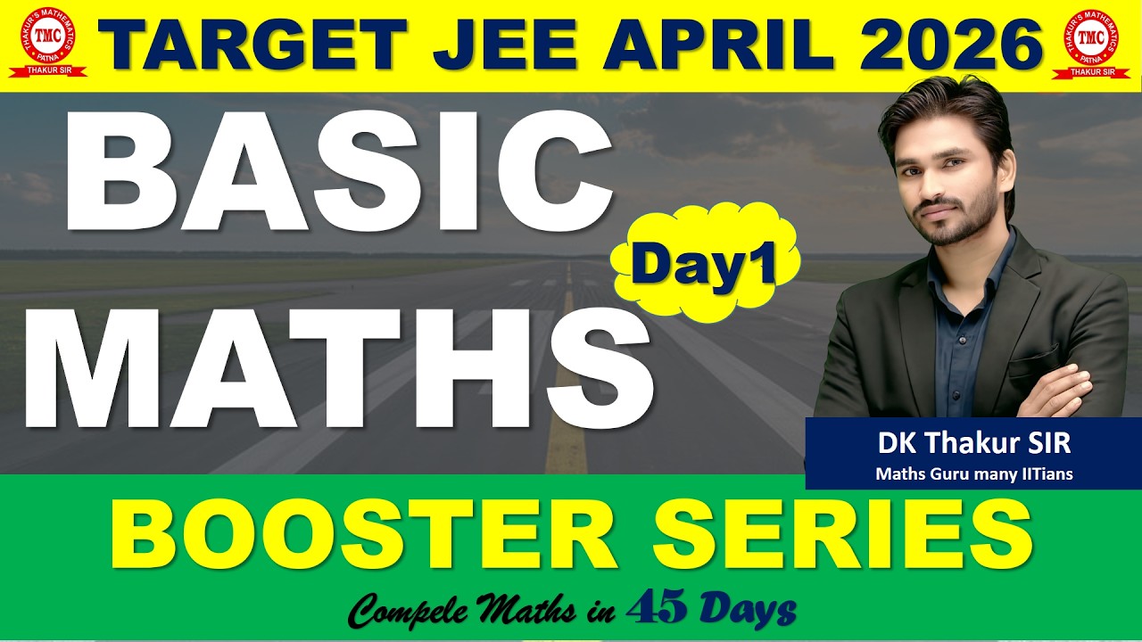 45 Days Mein JEE 2026 Maths Crack Kaise Kare? | April Attempt Plan