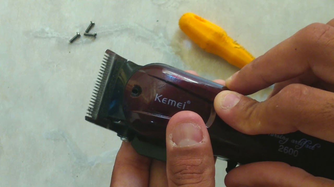 Tirando o barulho da máquina Kemei / Almeida oficial