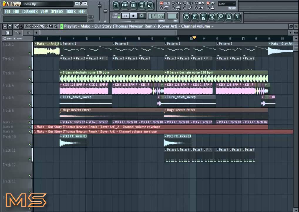 FL Studio Remake: Mako - Our Story (Thomas Newson Remix) + FLP