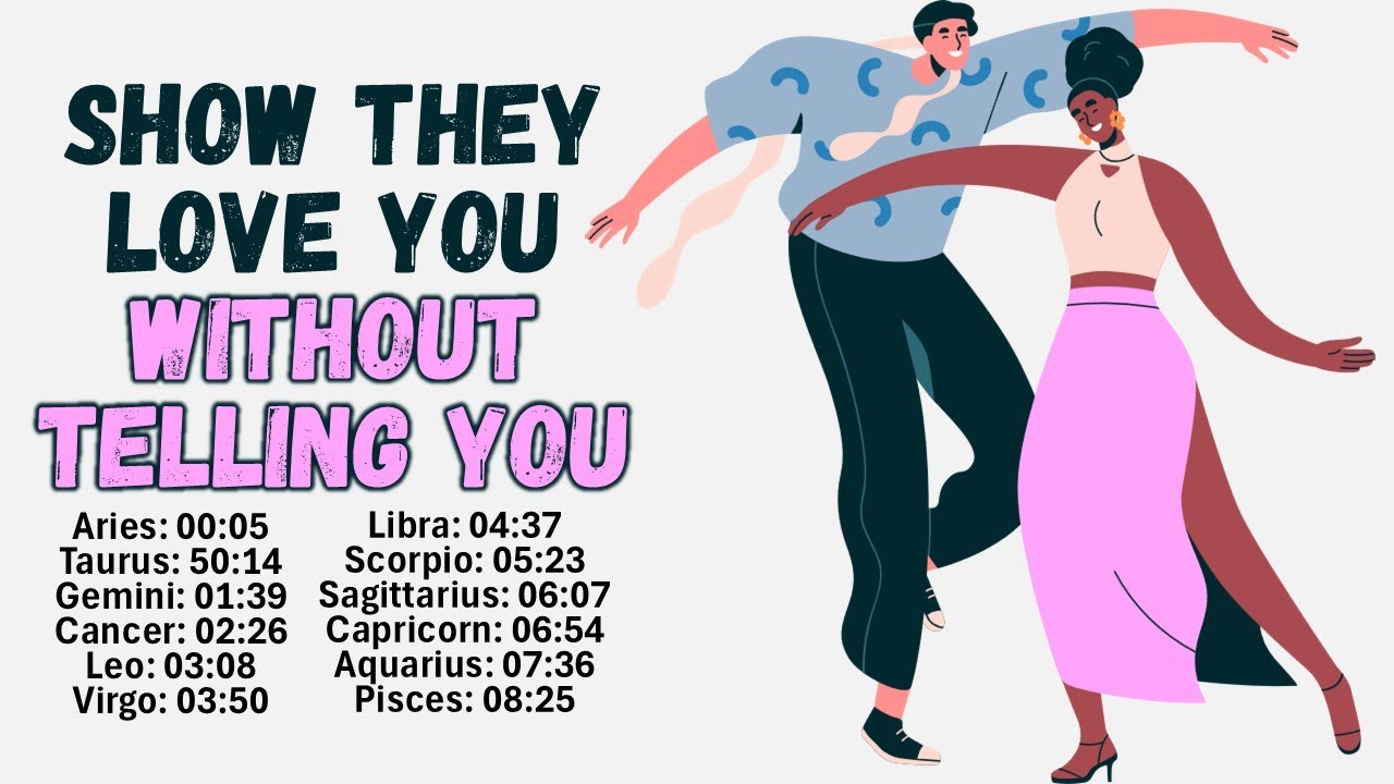How Zodiac Signs Show They Love You Without Telling You