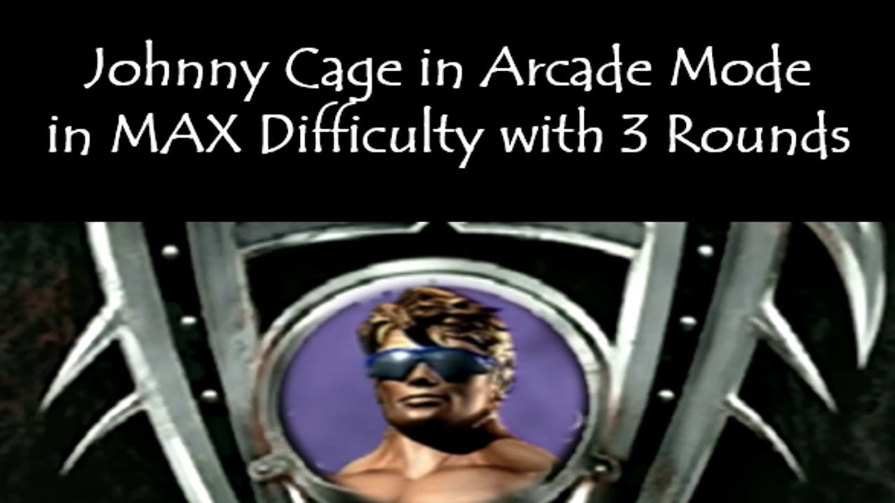 Johnny Cage in Arcade Mode in MAX Difficulty with 3 Rounds - Mortal Kombat: Deadly Alliance | PS2