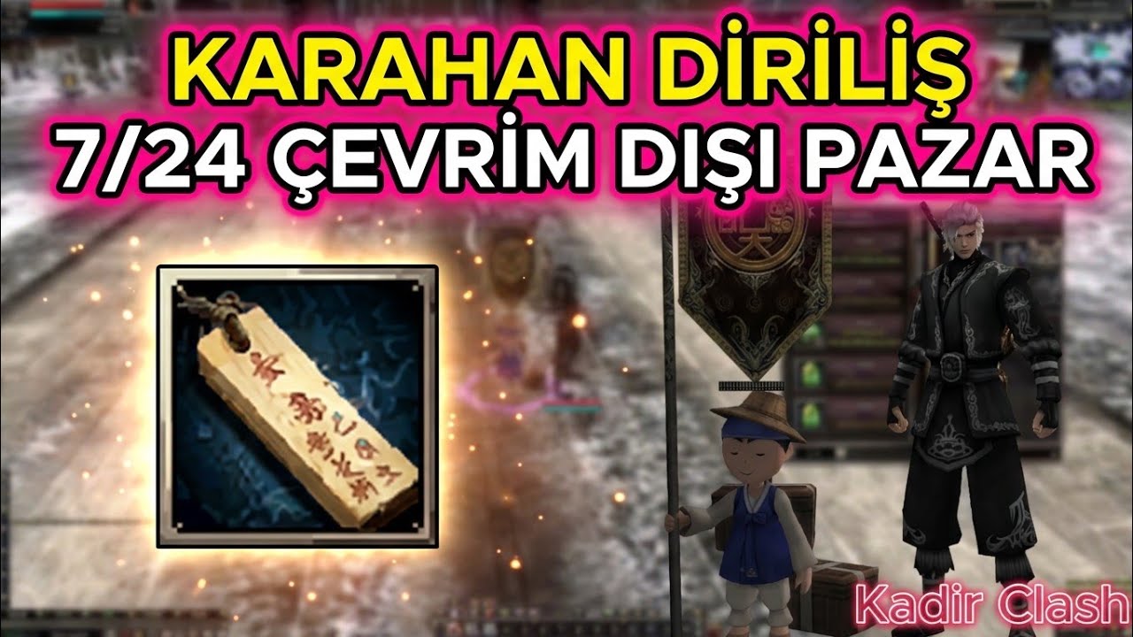 Karahan Diriliş Aracı Satış Fermanı Nasıl Çalışır? Çevrim Dışı Pazar Nasıl Kurulur? Twelvesky2 #9