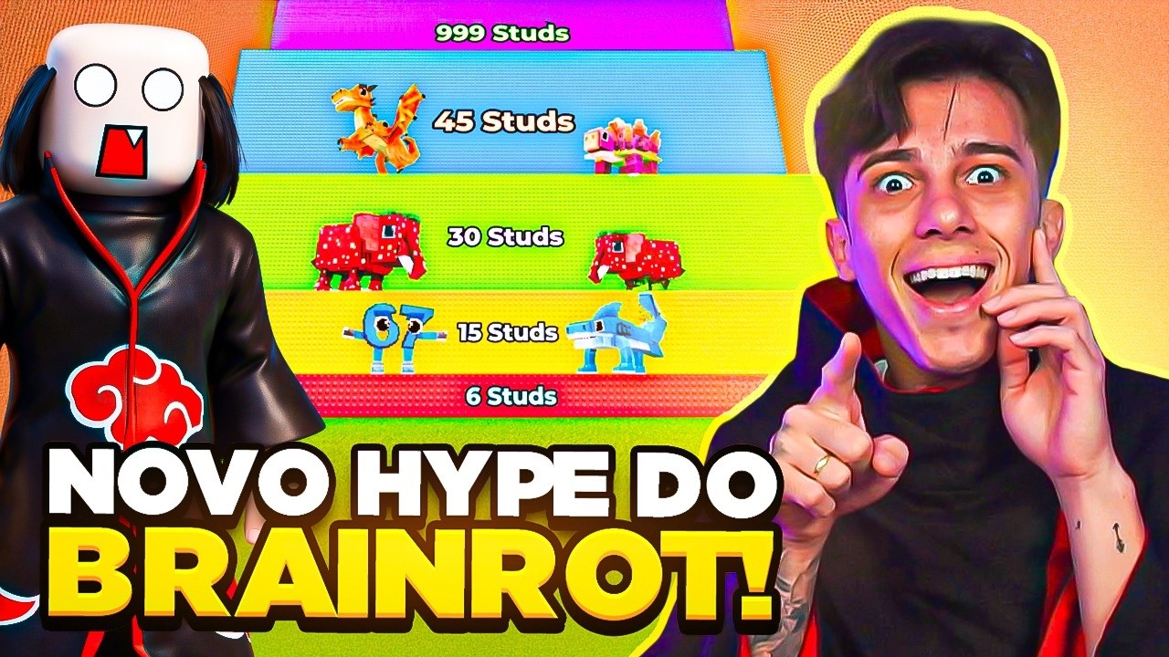 Eu tentei pegar o pulo MAIS ALTO do Brainrot… e deu MUITO errado