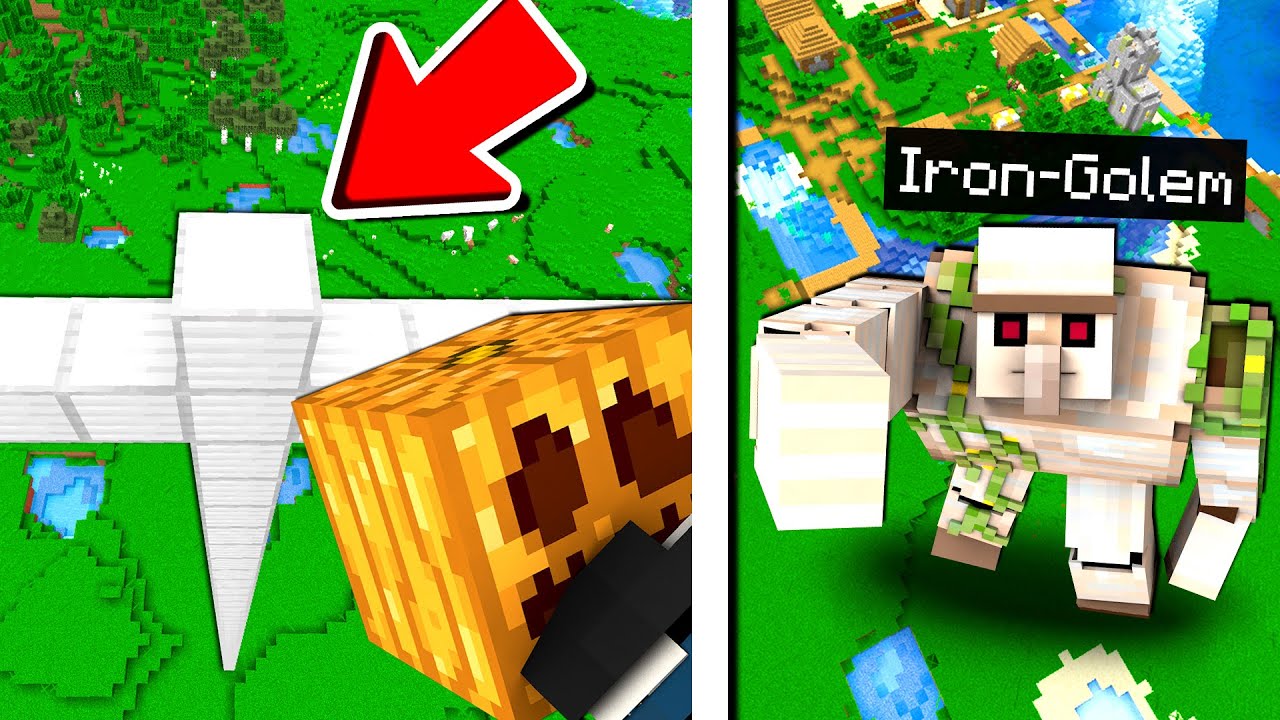 HO CRAFTATO L'IRON GOLEM PIÙ FORTE DI MINECRAFT - ITA