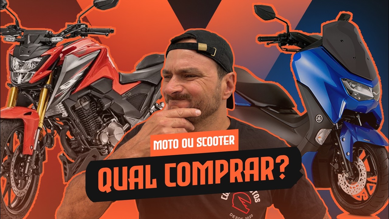 QUAL MOTO DEVO COMPRAR!? | MOTO ou SCOOTER qual &eacute; melhor?