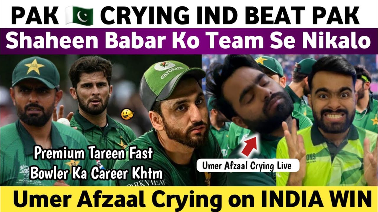 @CricketWithUmerAfzaal2.0 Pak Media Crying on Ind Beat Pak T20 WC 2026 | Umer Afzaal Crying IND WIN 