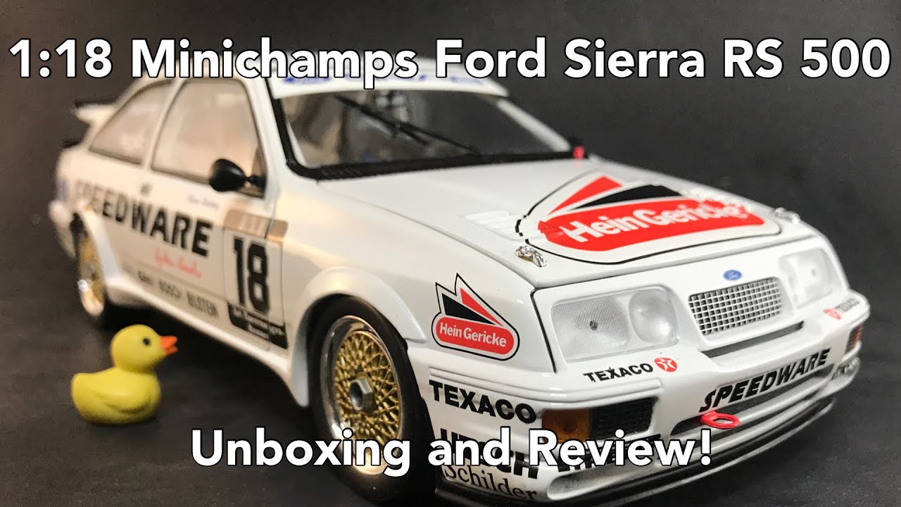 1:18 Minichamps Ford Sierra RS 500 Unboxing and Review!