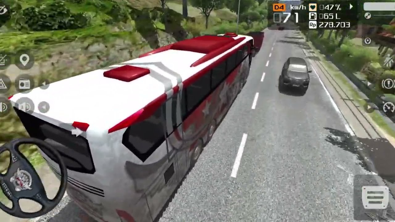 Indonesia Coach bus driving | Euro bus simulator 2025 Android gameplay #game 1 Part 1046