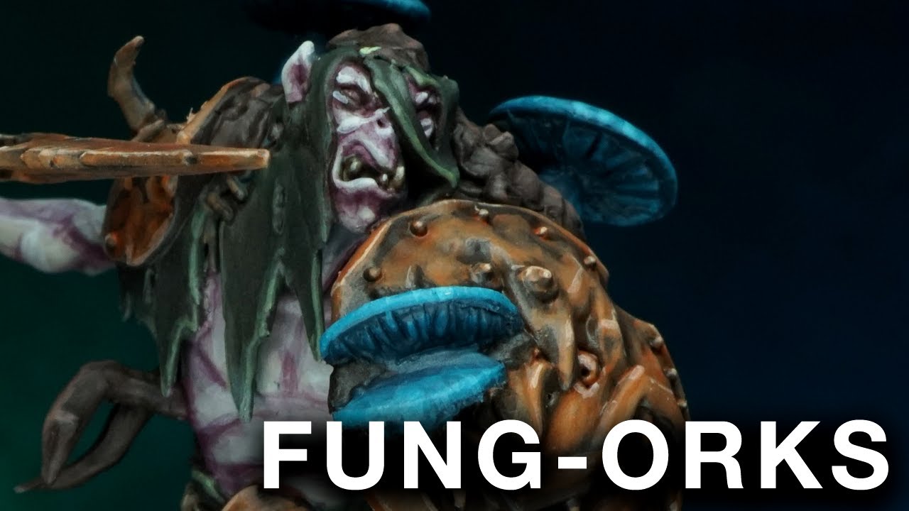 How To Convert and Paint Fungus Infested Orks - Fung-Orks
