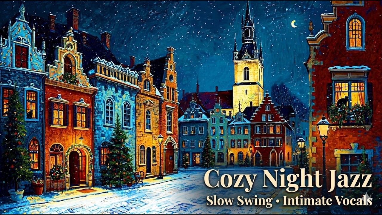 Warm Retro Vocal Jazz for Sleep & Relax | Cozy Night Jazz, Slow Swing