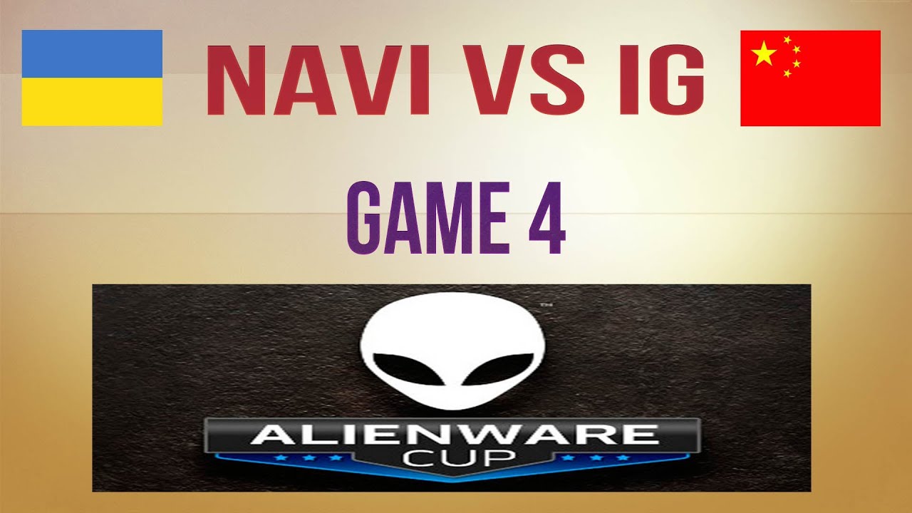 NaVi vs IG g.4 Consolidationa Final Alienware Cup 1