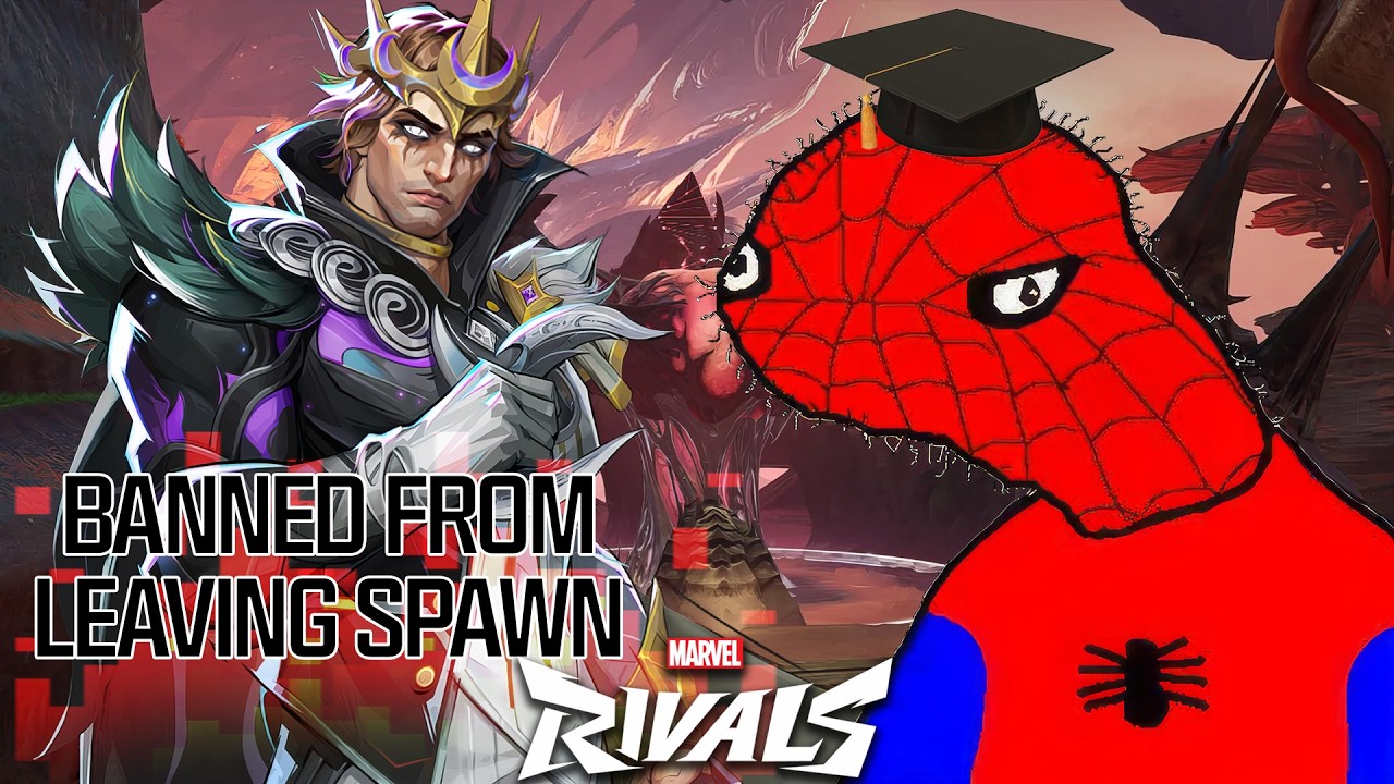 Ragebait Spider-Man BANS DPS From Leaving Spawn... He Went 0-12