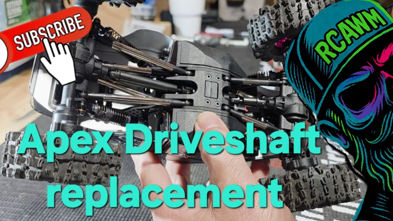 Установка металлического карданного вала Redcat Ascent 18 Apex.