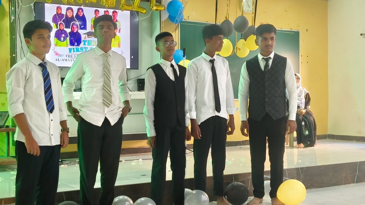 AL-AMAAN ENGLISH MEDIUM SCHOOL FAREWELL PARTY 2025-26
