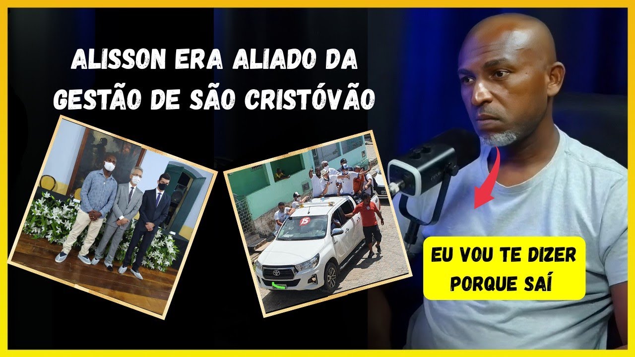 Alisson esclarece sua saída da gestão 