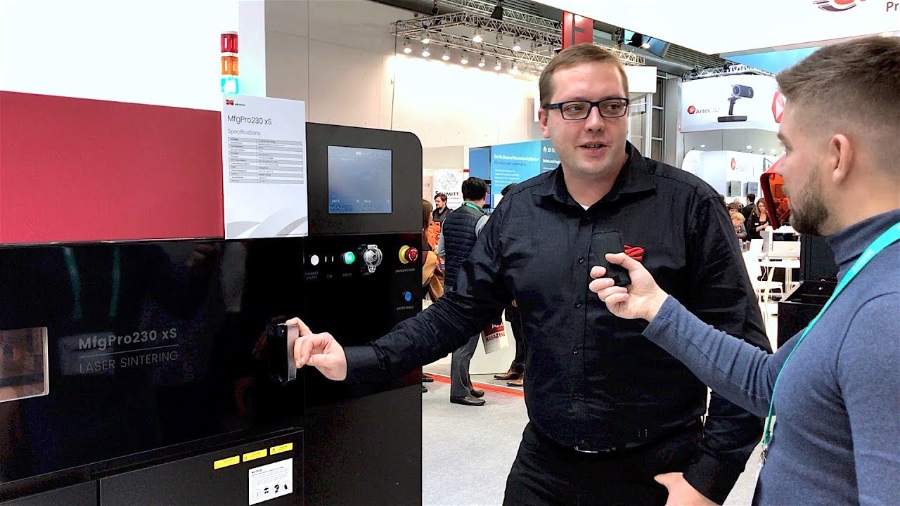 MfgPro230 xS SLS 3D принтер от XYZ Printing | Formnext 2018