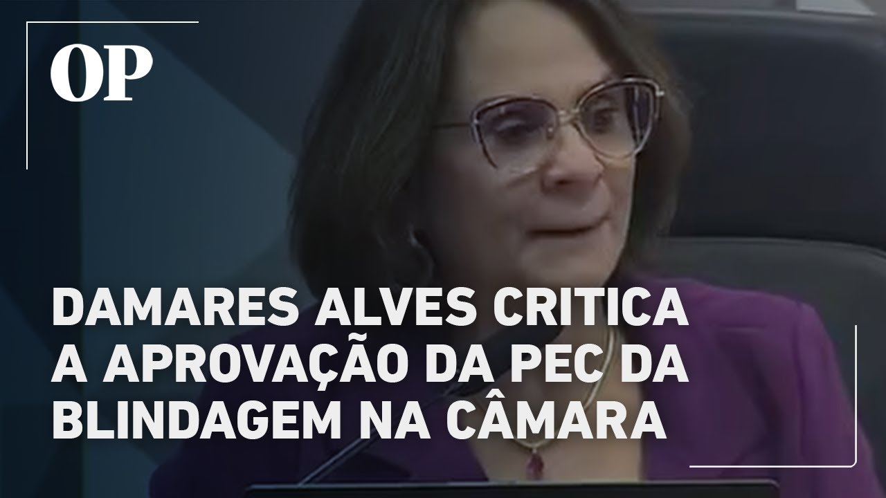 Damares Alves critica a aprovação da PEC da Blindagem na Câmara; veja