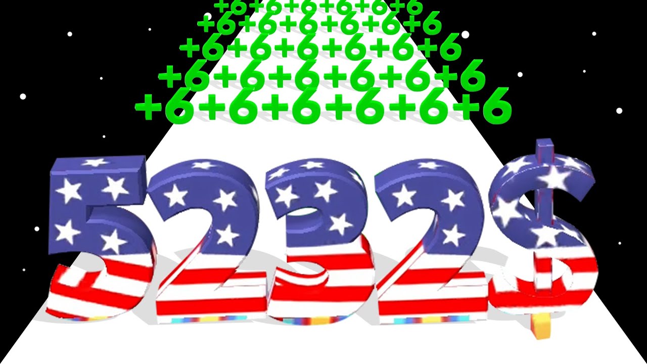 DIGIT SHOOTER 3D: Level Up Numbers, Math Games Part 4 MAX LEVEL!
