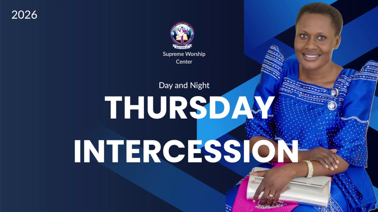 SWC: THURSDAY INTERCESSION NIGHT SERVICE 12TH 3 2026