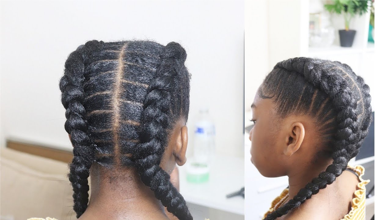 STITCH BRAID || RUBBER BAND METHOD