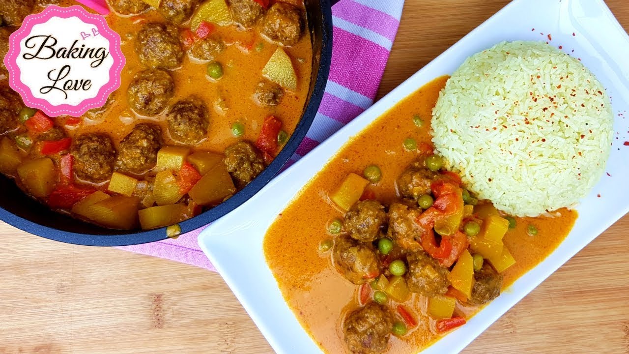 Mein Spezialrezept: Leckerer Hackbällchen-Eintopf in Tomaten-Sahne Soße I Sulu köfte mal anders