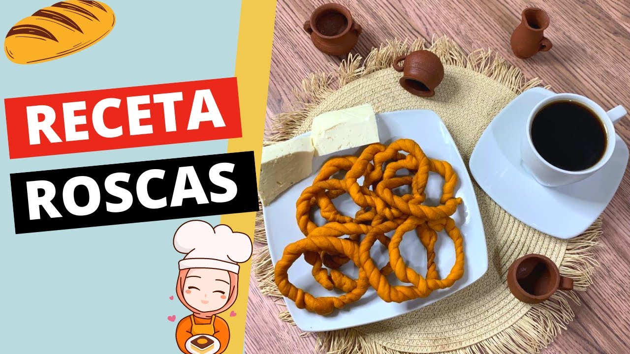 RECETA DELICIOSAS ROSCAS MANABITAS | RECETA ROSCAS