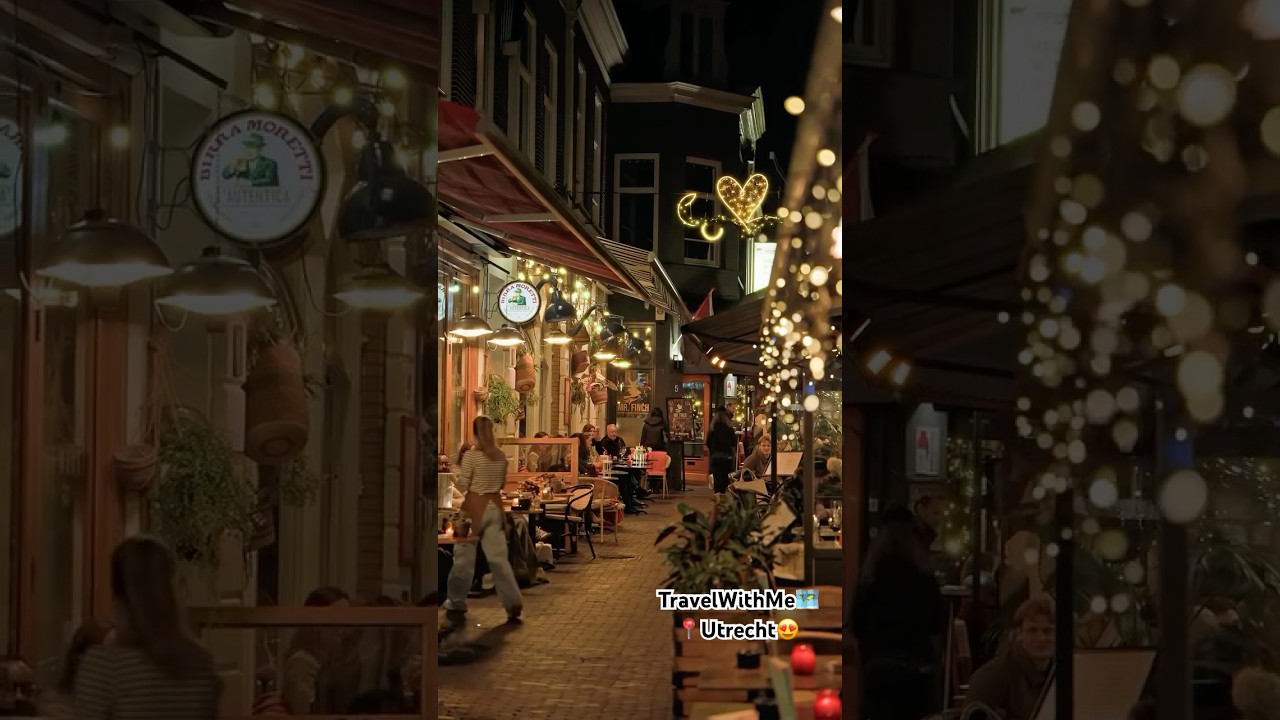 Utrecht, City in the Netherlands🇳🇱 Christmas Time✨