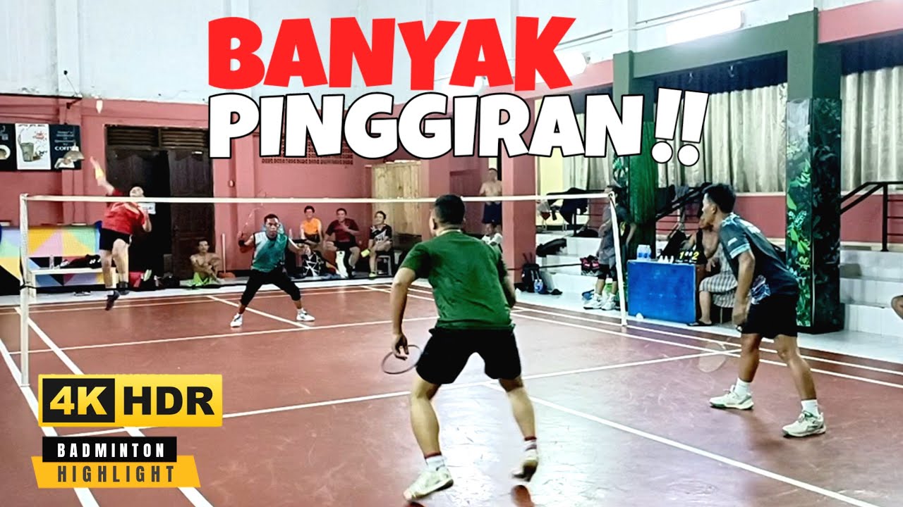 Badminton [Highlights] Partai Gendongan Banyak Pinggiran‼️