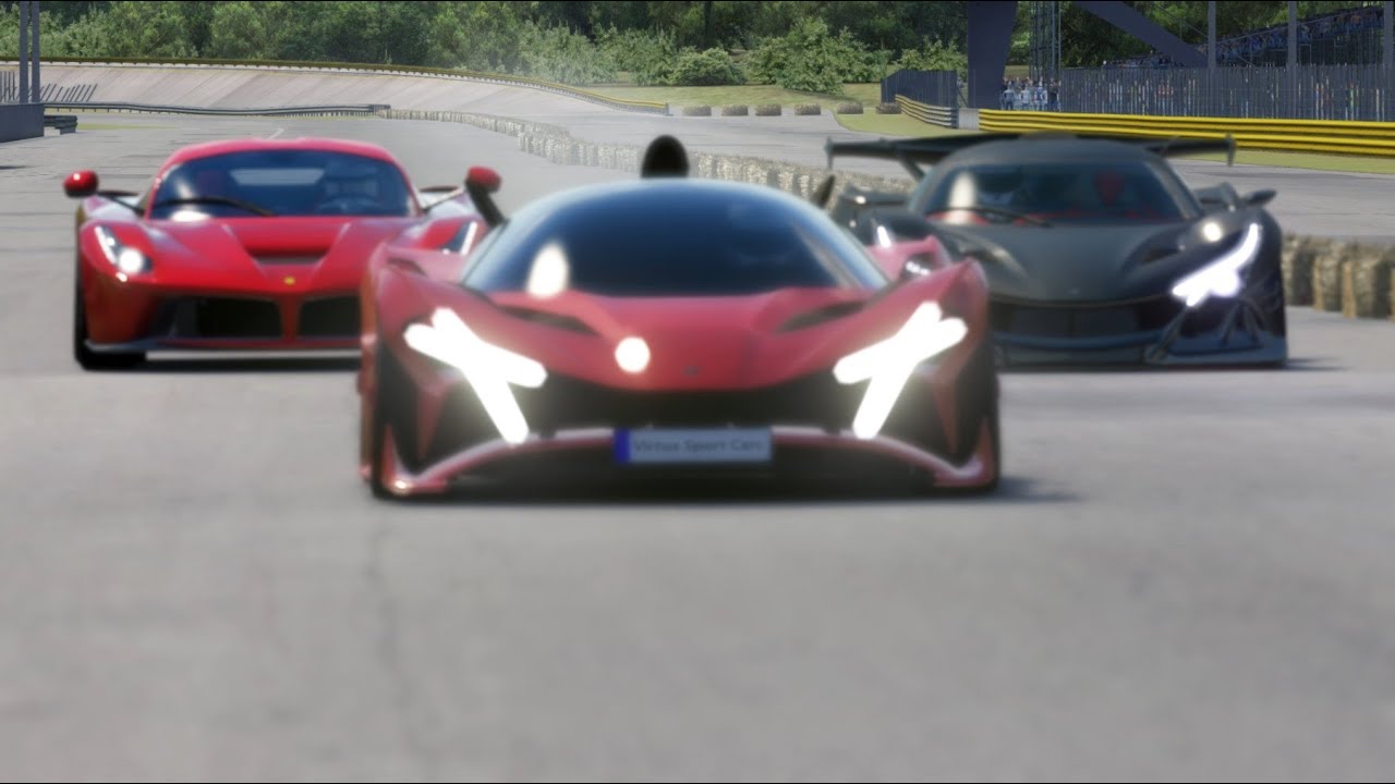 Ferrari LaFerrari vs Apollo Project EVO vs Apollo Intensa Emozione at Monza Full Course
