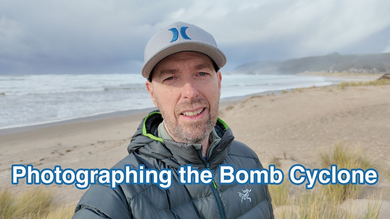 Photographing the Bomb Cyclone on the Oregon Coast!!