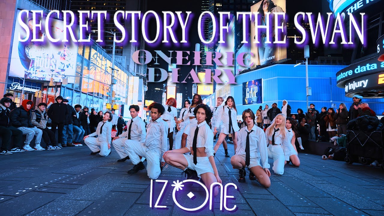 [K-POP IN PUBLIC NYC] IZ*ONE (아이즈원) - 'Secret Story of the Swan 환상동화 ' | DANCE COVER BY F4MX