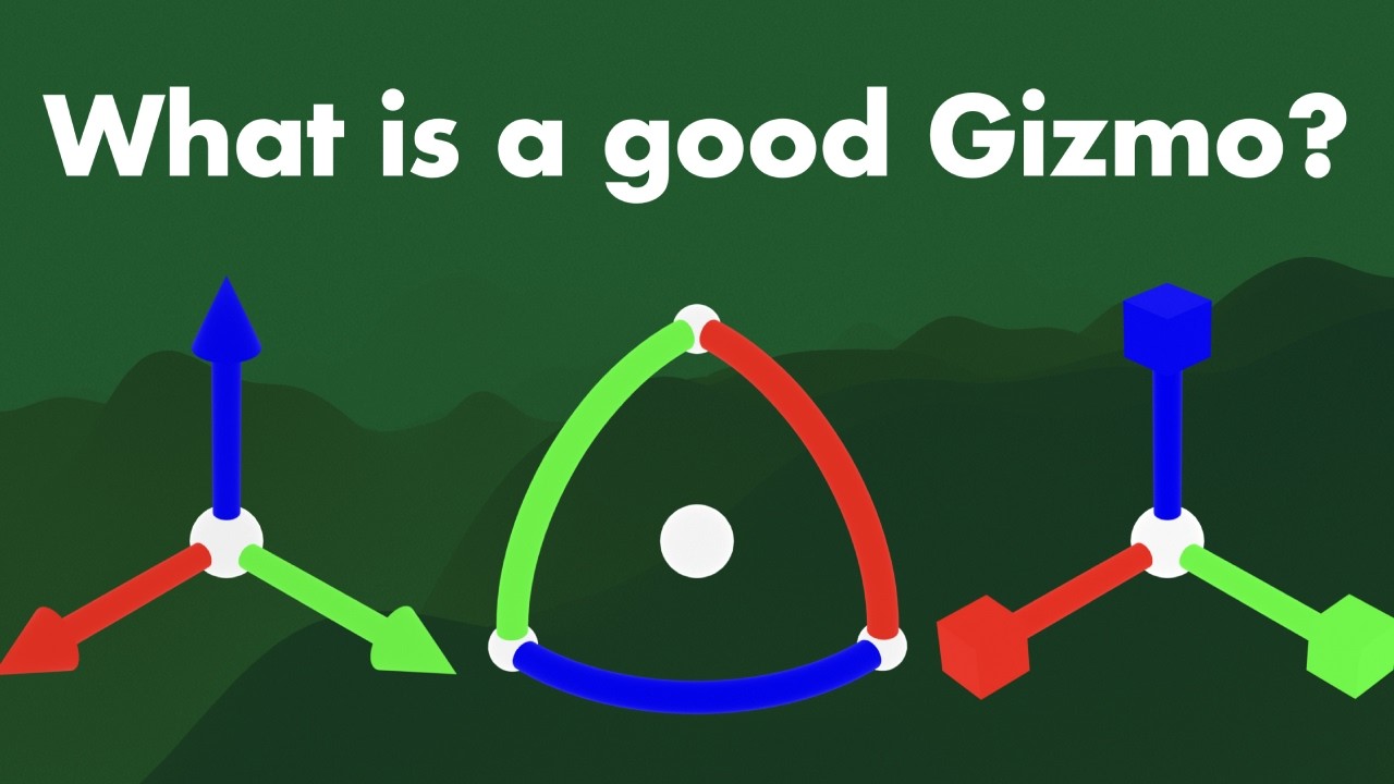 3D Gizmo Design: One week saves 3000 hours