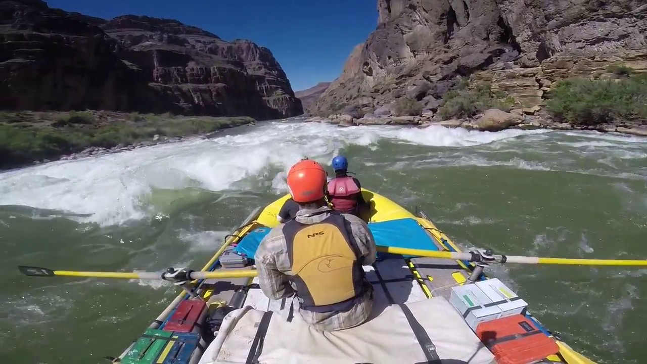 Lava Falls rapid, Grand Canyon April 2017