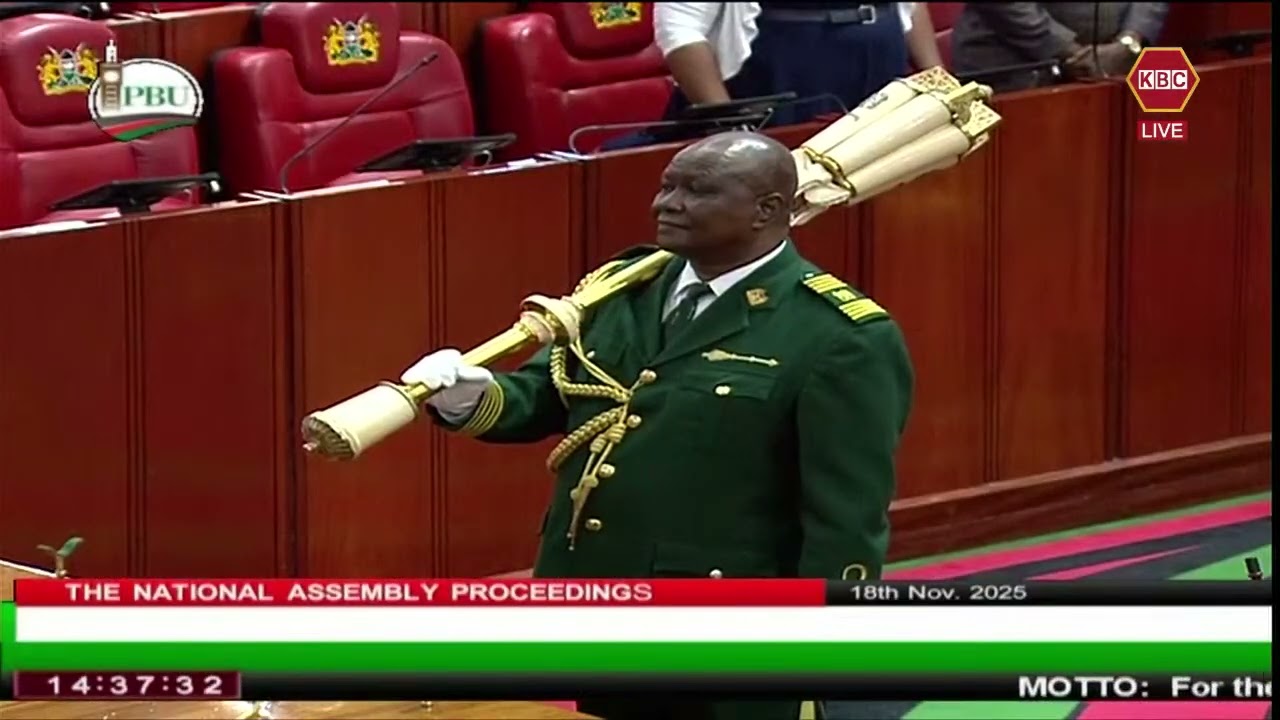 National Assembly honours the retiring Chief Serjeant-at-Arms Aloisio Nterepu Lekulo