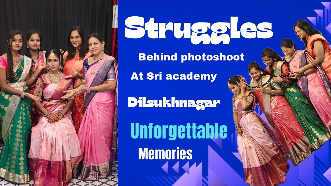 Struggles behind photoshoot 