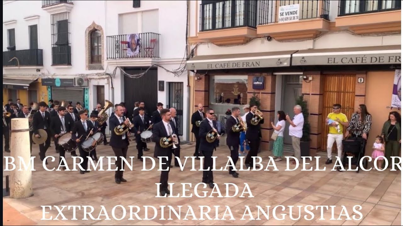 Llegada BM Carmen Villalba del Alcor | Salida Extraordinaria Virgen de las Angustias | Ayamonte 2025