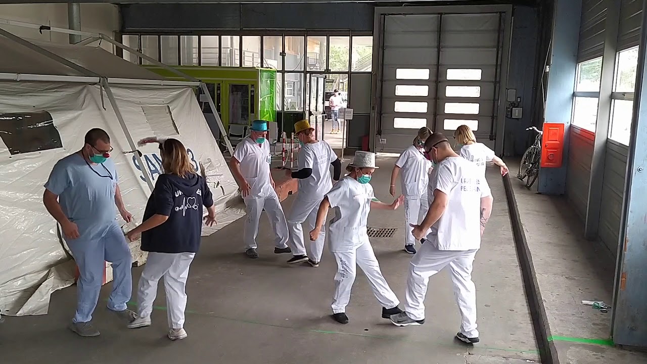 L’équipe des urgences du GH Pellegrin a réalisé une vidéo en remerciement aux dons reçus