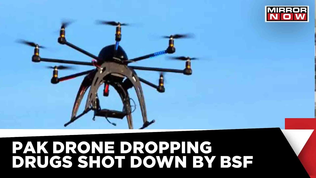 Pak-Drone Drugs Seizure | BSP Troops Foil Smuggling Bid Headed To Punjab | Breaking News