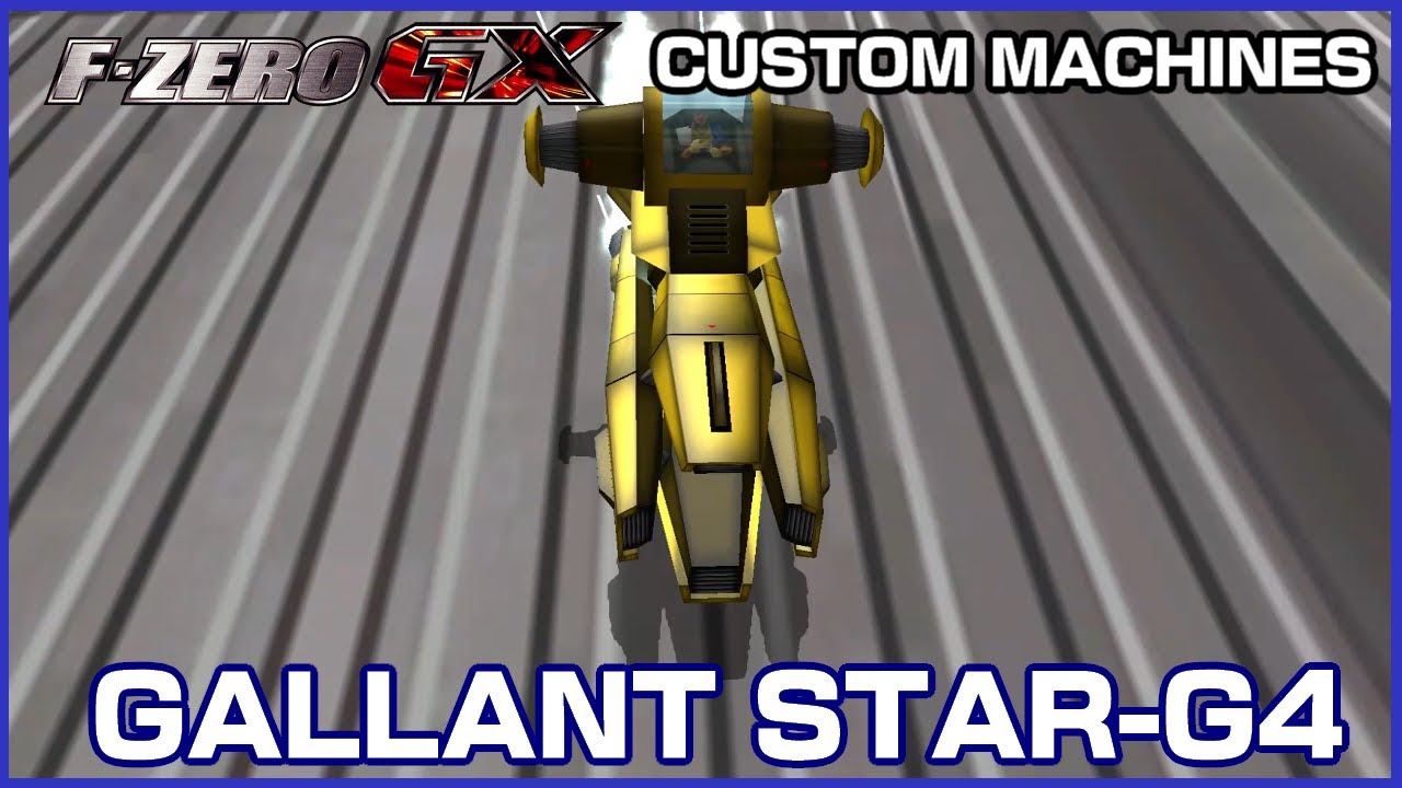 The BEST Custom Machine!! - Gallant Star-G4 (F-Zero GX Custom Machines)