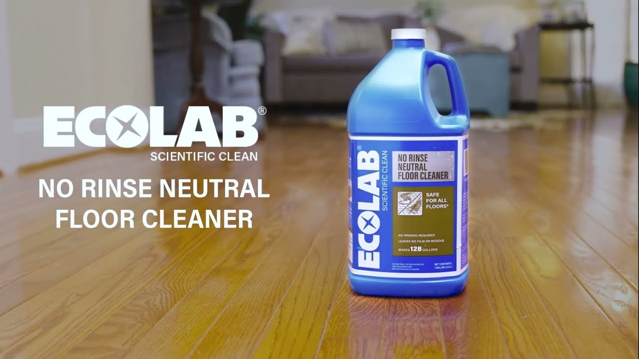 Ecolab Scientific Clean&reg; No Rinse Neutral Floor Cleaner