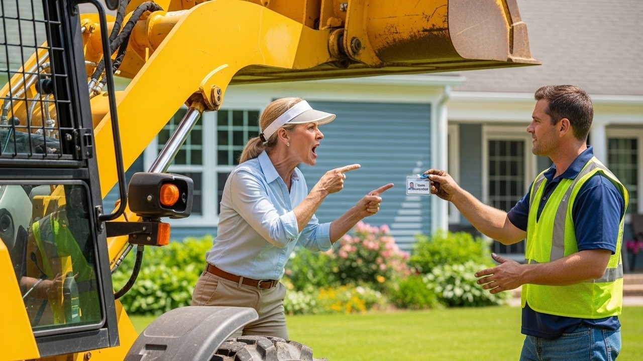 HOA Karen Demanded My Loader Clear Her Property, Then Discovered I'm the Town Supervisor
