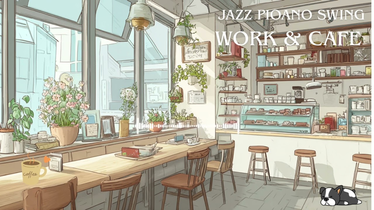 【ジャズピアノBGM】作業用BGM/カフェBGM♪明るいJAZZ PIANOでhappyな1日のスタートを！！