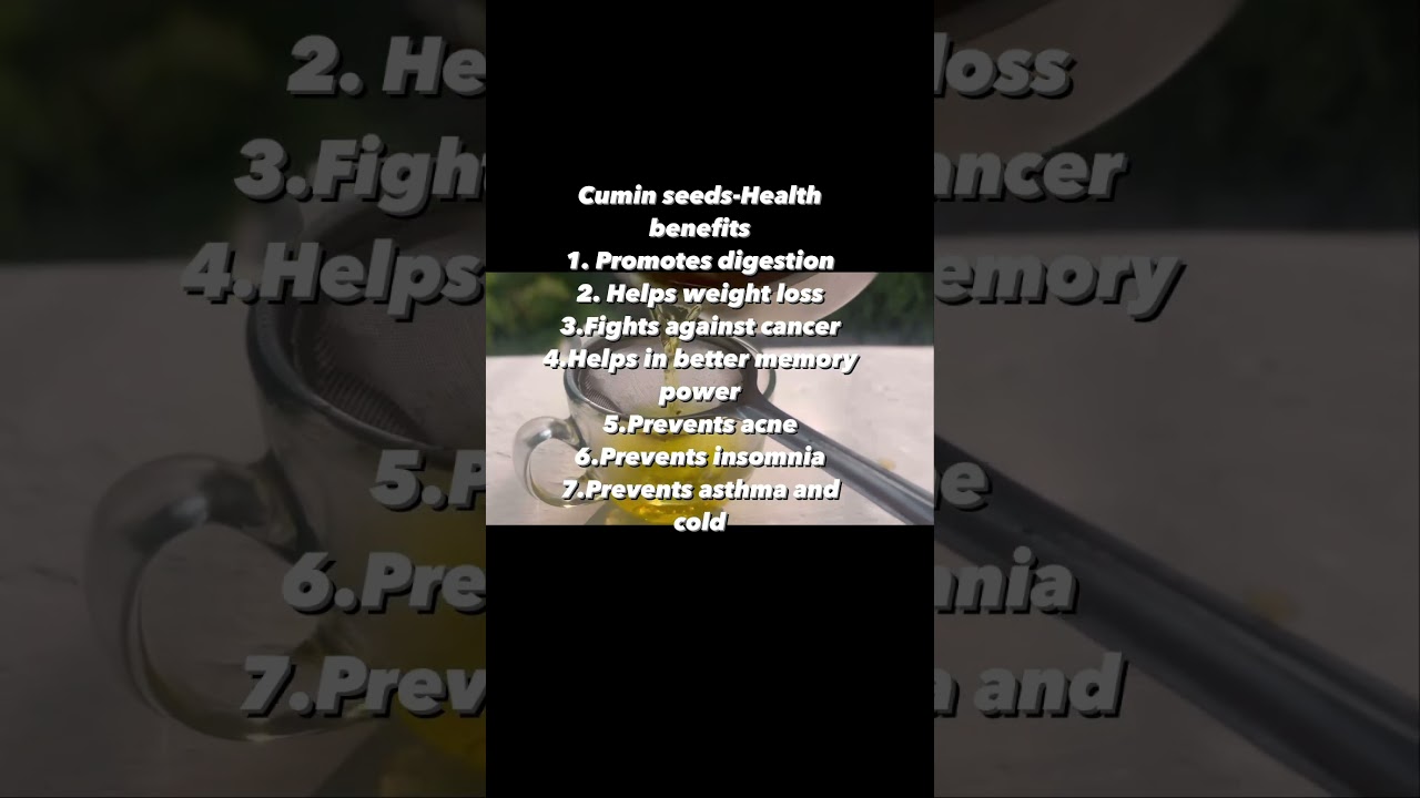 Health benefits of Cumin seeds#cuminseeds #cuminseed #healthy #doctoratedegree
