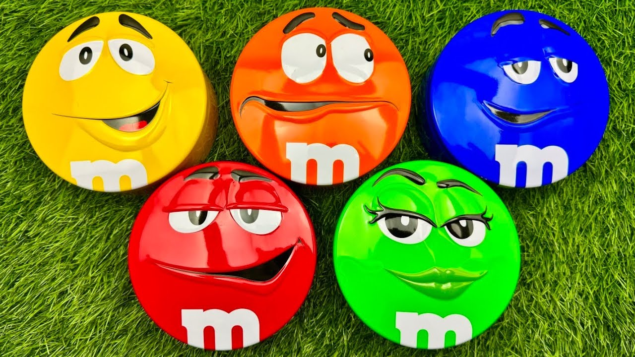 Candy Lovers Dream! ASMR Unboxing of Skittles & M&M's | Colorful Tins and Satisfying Sounds Revealed