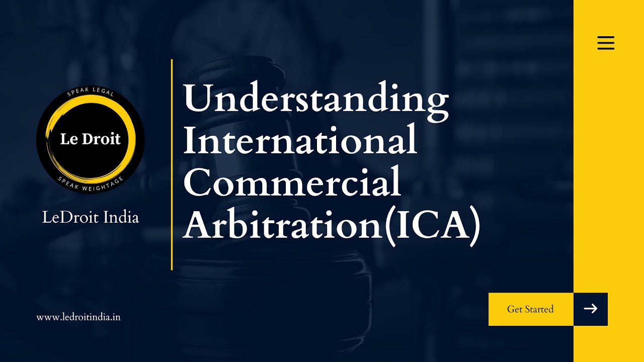 International Commercial Arbitration: Comprehensive Guide & Drafting Arbitration Clause