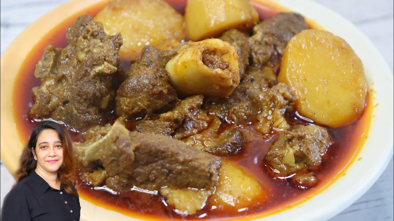 রেলওয়ে মটন কারি যার স্বাদ অসাধারণ |Railway mutton curry