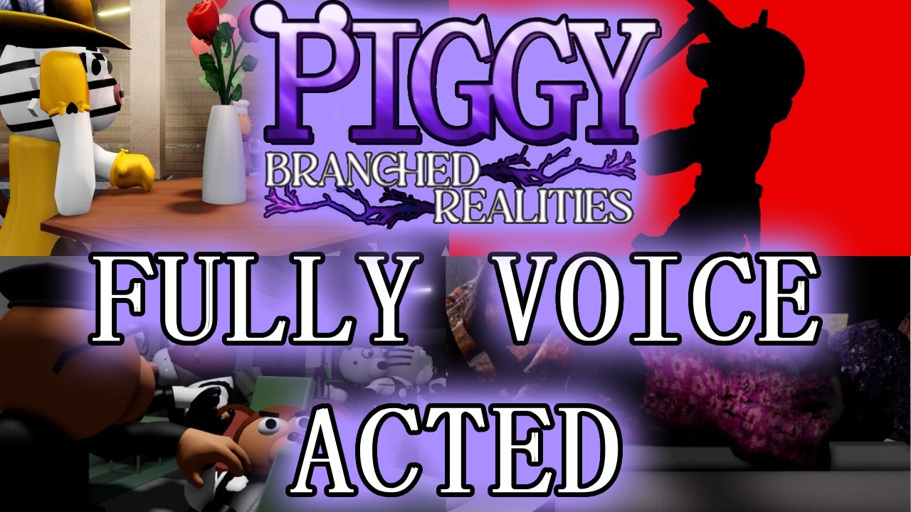 ALL CUTSCENES WITH VOICE ACTING | PIGGY: BRANCHED REALITIES